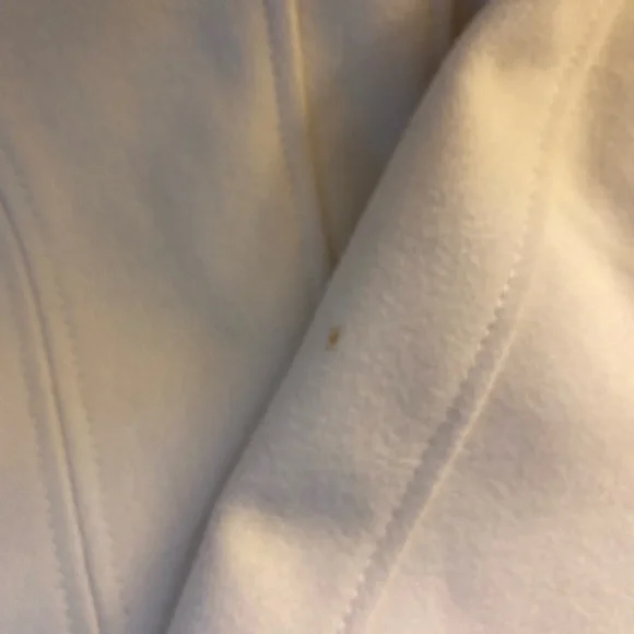 Guess Cream Double-Breasted Pea Coat - Picture 4 of 9